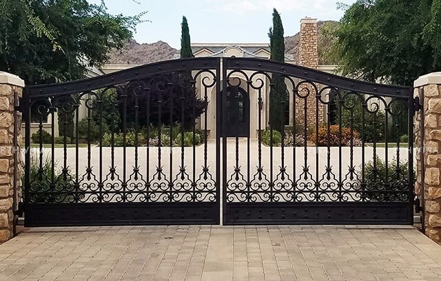 mẫu cổng nhà vườn đẹp
