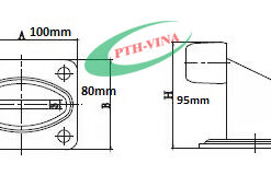 Kích thước con chặn cổng