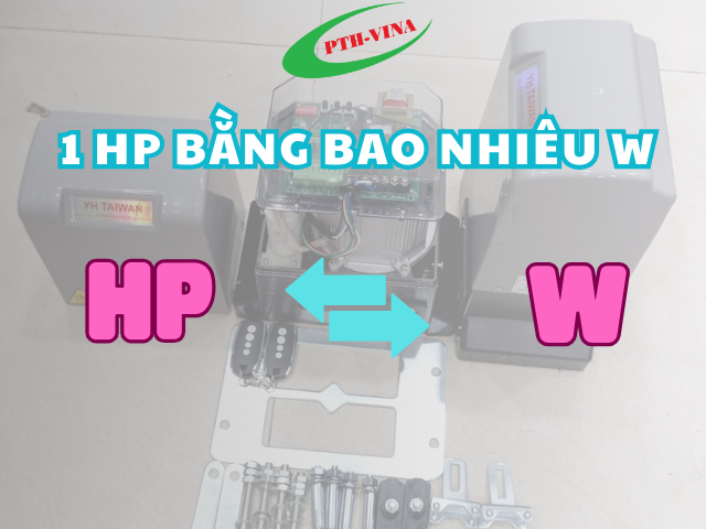 quy đổi chỉ số hp sang w, kw