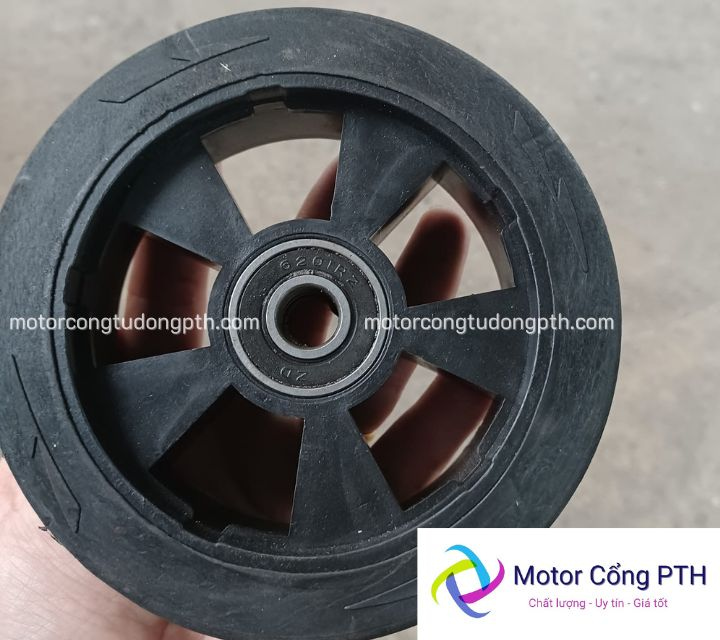 Báo Giá Bánh Xe Đầu Kéo Cổng Xếp Không Ray - 1 Ray